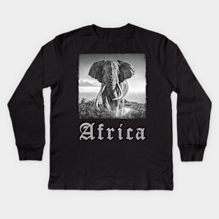 AFRICA Kids Long Sleeve T-Shirt